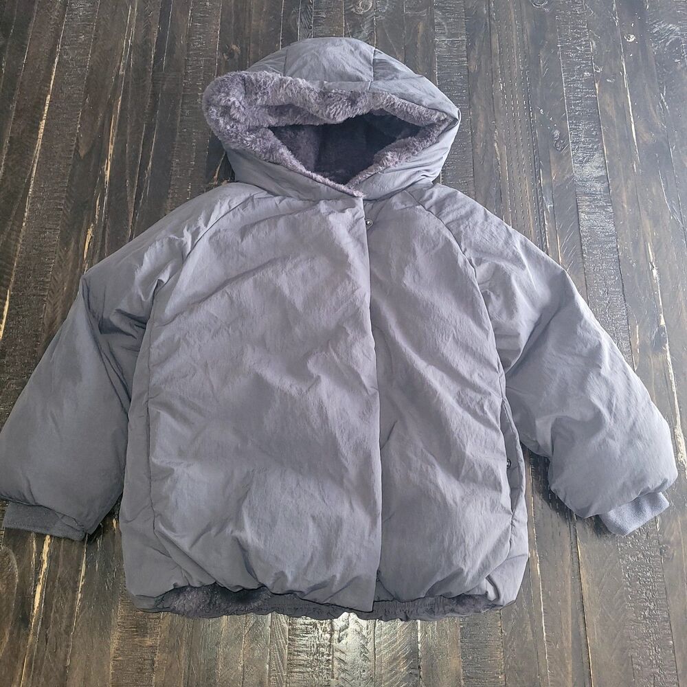 Zara Hooded Puffer Jacket Kids Size 6